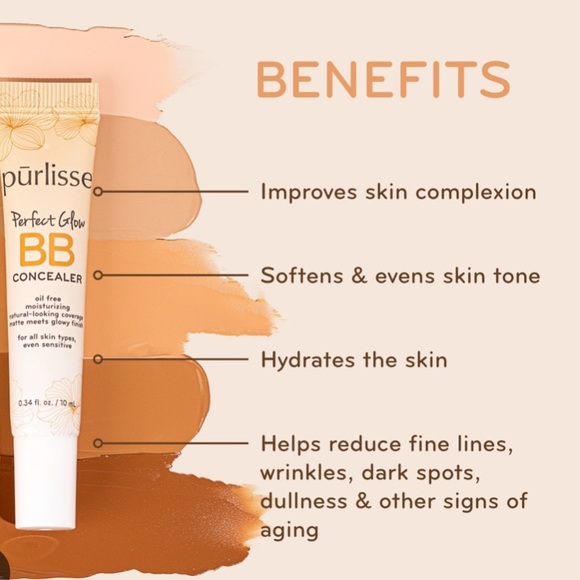 Purlisse Perfect Glow BB Concealer in Fair BNIB - Picture 5 of 13